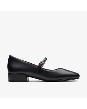 Zapatos de Cuero Negros con Hebilla Seren 30
