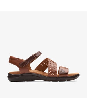 Sandalias de Cuero Tan Kitly Way