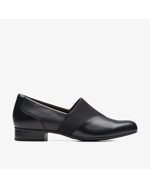 Zapatos de Cuero Negro Juliet Gem