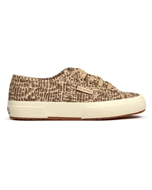 Zapatillas Superga 2750 con estampado de jaguar