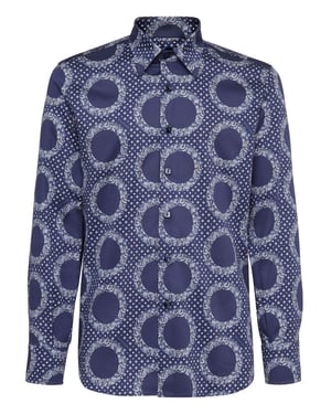 Camisa Slim Fit Paisley