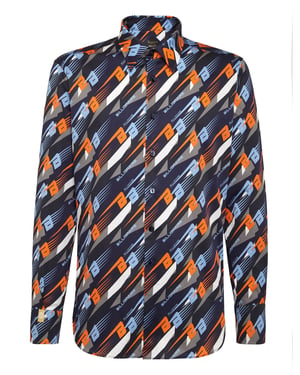 Camisa Slim Fit Racing