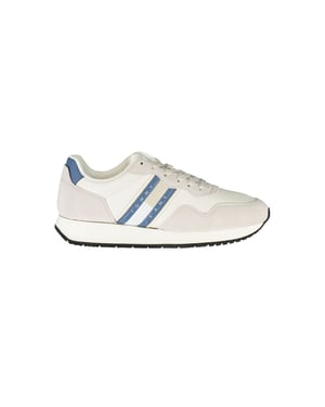 Zapatillas de Hombre de Cuero Blanco Tommy Hilfiger
