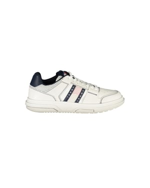 Zapatillas de Hombre de Cuero Azul Tommy Hilfiger