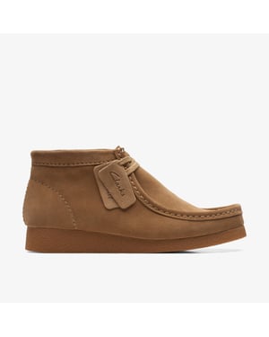 Clarks Originals Botas WallabeeEVO BT de ante en arena oscura