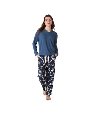 Pijama Manga Larga JJBFP1101 para Mujer