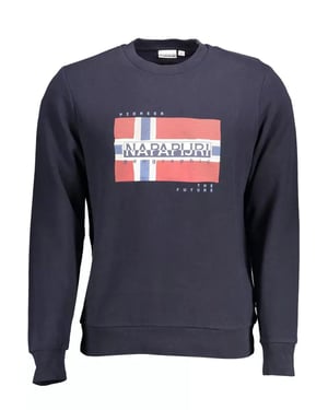 Sudadera de Cuello Redondo de Manga Larga