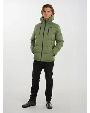 Arctic Seven Chaqueta de Invierno Hombre Acolchada AS-455 – Robusta Con Capucha & Protección Climática