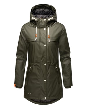 Navahoo chaqueta impermeable para mujer Rainy Forest – Funcional & Moderna