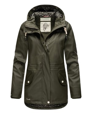 Navahoo abrigo impermeable para mujer Oceans Heart – Elegante & Funcional
