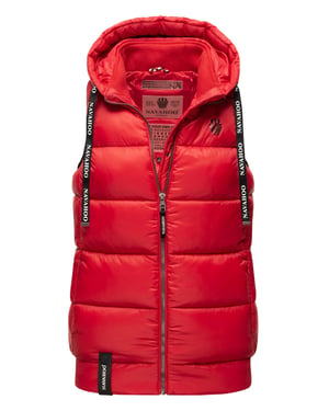 Navahoo Chaleco acolchado Kassidy para mujer – Ligero & Moderno con Capucha