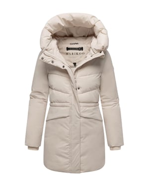 Chaqueta de invierno Marikoo Delilah para mujer con forro polar y cintura ajustable