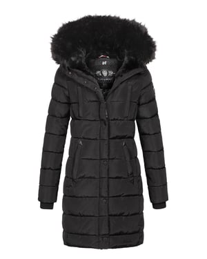 Navahoo abrigo acolchado mujer Lotusblüte Princess – Largo & Cálido