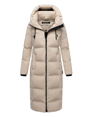 Abrigo acolchado de invierno Marikoo Tikoraa para mujer con capucha desmontable