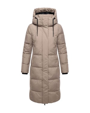 Abrigo acolchado de invierno Marikoo Chumanii XVI para mujer con bolsillos magnéticos