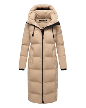 Abrigo acolchado de invierno Marikoo Tikoraa para mujer con capucha desmontable