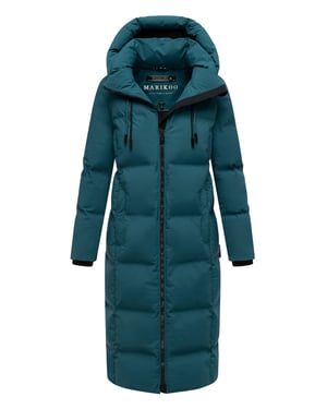 Abrigo acolchado de invierno Marikoo Tikoraa para mujer con capucha desmontable