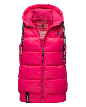 Navahoo Chaleco acolchado Kassidy para mujer – Ligero & Moderno con Capucha