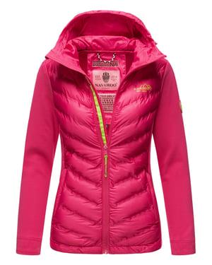 Navahoo Chaqueta acolchada Nimm mich mit para mujer – Entallada, Moderna & Cómoda con Capucha