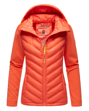 Navahoo Chaqueta acolchada Nimm mich mit para mujer – Entallada, Moderna & Cómoda con Capucha