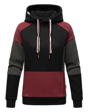 Navahoo sudadera con capucha mujer Babykätzchen – Multicolor & Cálida