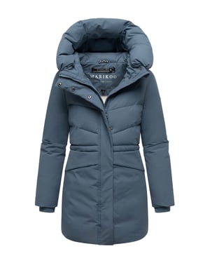 Chaqueta de invierno Marikoo Delilah para mujer con forro polar y cintura ajustable