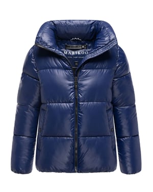 Chaqueta de invierno Marikoo Hazalee para mujer estilo puffer con acabado brillante