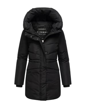 Chaqueta de invierno Marikoo Delilah para mujer con forro polar y cintura ajustable