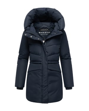 Chaqueta de invierno Marikoo Delilah para mujer con forro polar y cintura ajustable