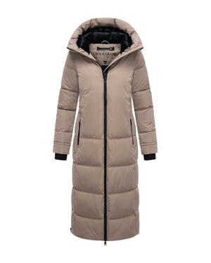 Abrigo acolchado de invierno Marikoo Honiaa XVI para mujer con capucha y bolsillos con cremallera