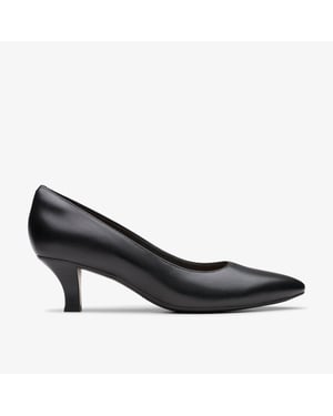 Zapatos de cuero negro Kepley Vine