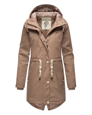 Navahoo abrigo impermeable para mujer Flower of Ocean – Elegante & Funcional