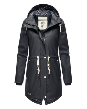 Navahoo abrigo impermeable para mujer Flower of Ocean – Elegante & Funcional