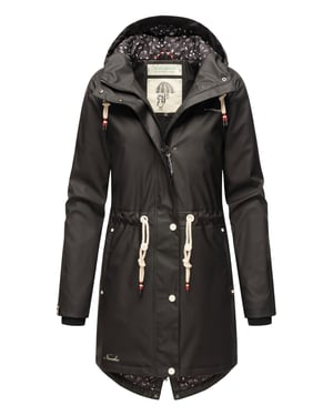 Navahoo abrigo impermeable para mujer Flower of Ocean – Elegante & Funcional