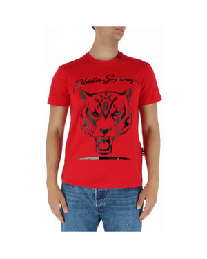 Camiseta Gráfica con Cabeza de Tigre