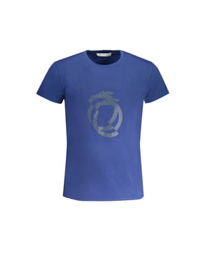 Camiseta de cuello redondo con logo