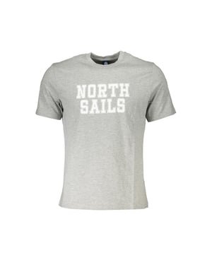 Camiseta con estampado universitario