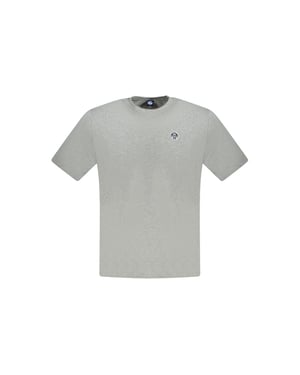 Camiseta de Cuello Redondo de Manga Corta