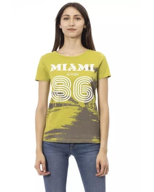 Camiseta Gráfica Miami 86 de Manga Corta y Cuello Redondo