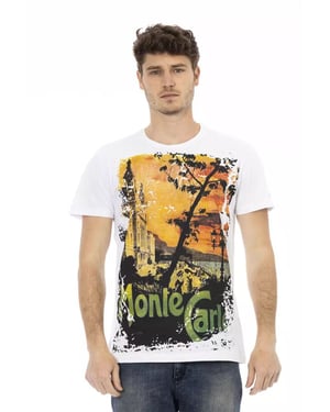 Camiseta Gráfica Montecarlo de Manga Corta con Cuello Redondo