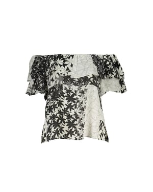 Top Floral Sin Mangas De29219