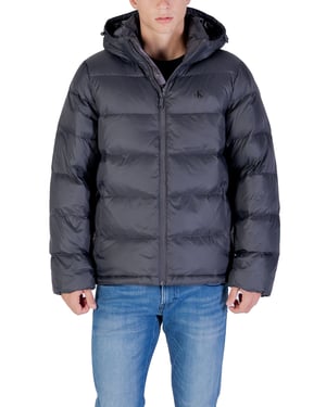 Chaqueta acolchada con capucha y cremallera