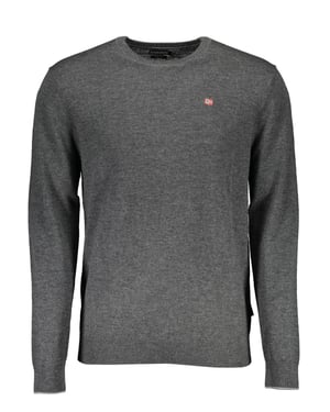 Jersey de Cuello Redondo de Lana Merino