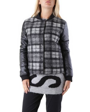 Chaqueta Bomber de Cuadros