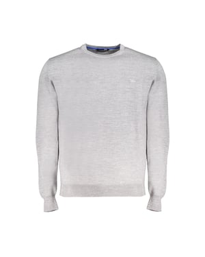Suéter de Cuello Redondo Estilo Casual