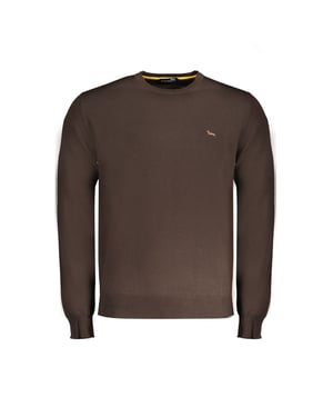 Jersey de Cuello Redondo Marrón