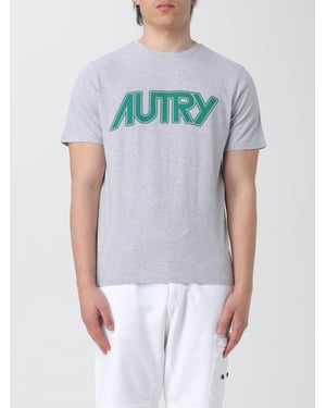 Camiseta de cuello redondo Autry con logo de manga corta