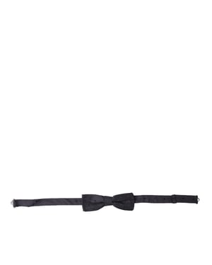 Corbata de moño de lunares con hebilla ajustable