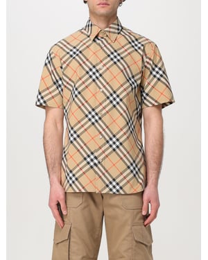 Camisa de Algodón de Manga Corta