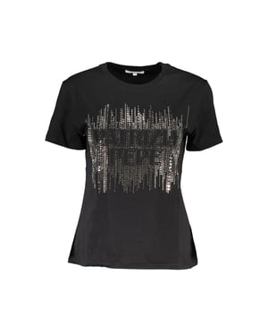 Camiseta con Logo de Lentejuelas